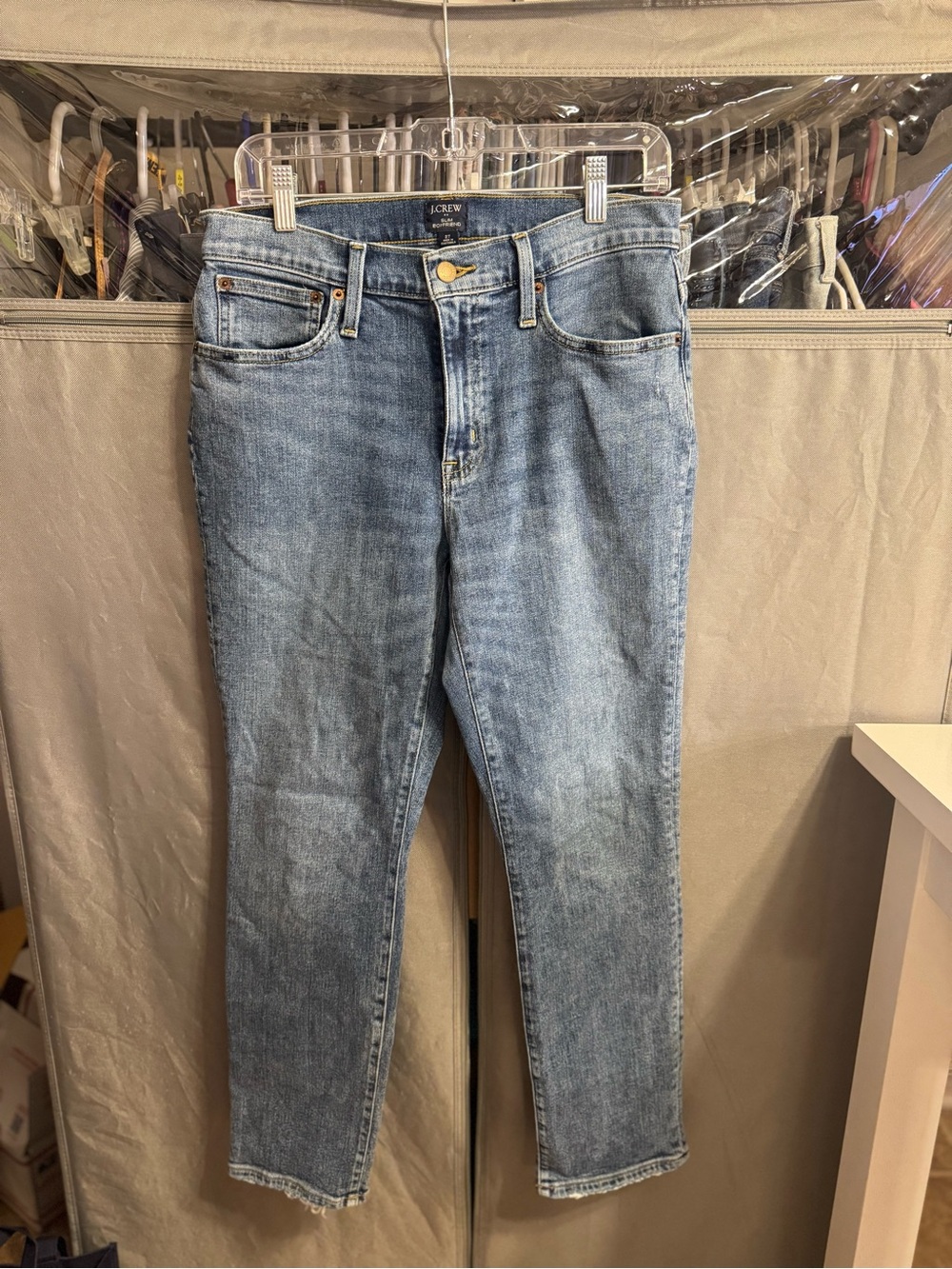 J. Crew Slim Boyfriend Jeans in Light Blue Denim- Size 27